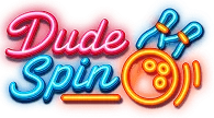 Dudespin logo head